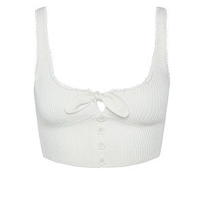 For Love and Lemons Pointelle Tank Top